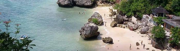 attraction padang padang beach in nusa dua with epica bali tour service