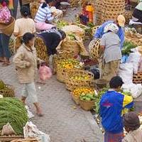 Kumbasari Market in Denpasar Bali Kumbasari Market in Denpasar Bali