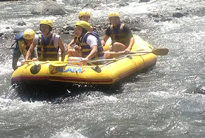 Bali tour activities White Water Rafting