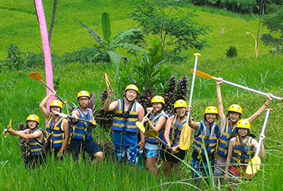 package white water rafting epica bali tour service