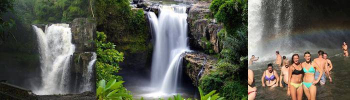 package half day tour tegenungan waterfall  bali tour