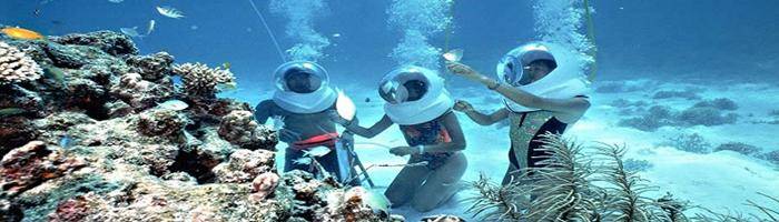 package fun and adventure tour water sport seawalker  bali tour package fun and adventure tour water sport seawalker  bali tour